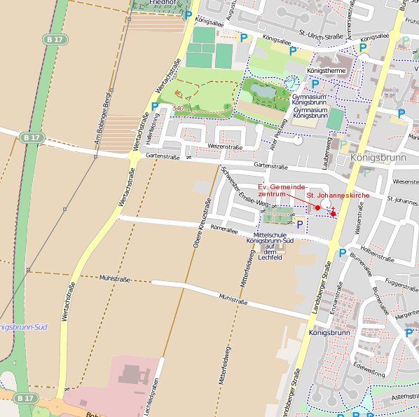 Karte Openstreetmap
